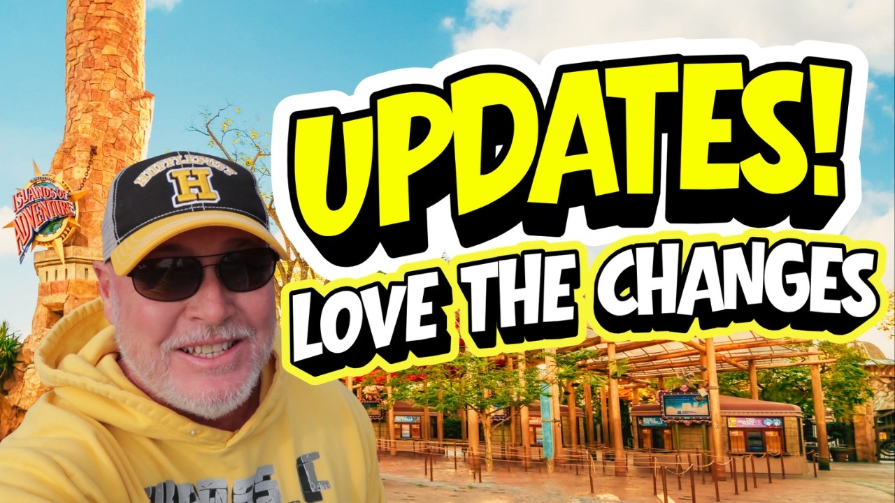 Updates! Islands of Adventure Changes I LOVE