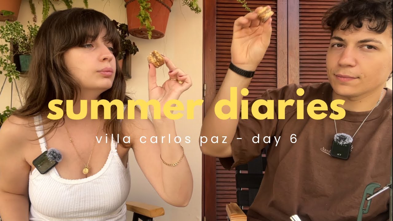 summer diaries | vcp vlog 6: aerosilla y probando alfajores
