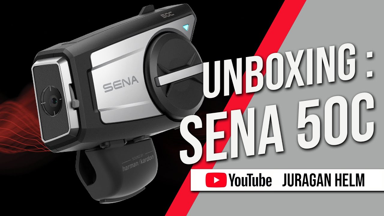 Unboxing : Sena 50C - Kombinasi Kamera 4K dan Mesh Intercom dengan Speaker Harman Kardon