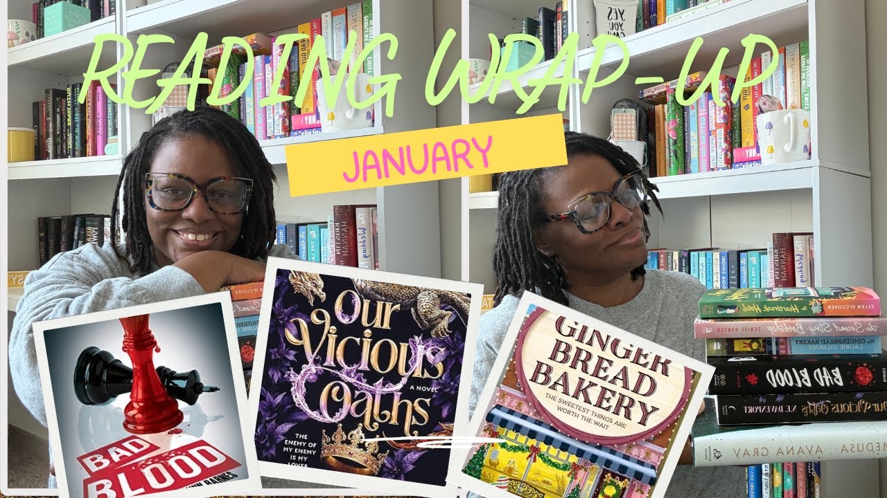 January Wrap-Up | From Cozy to Chaos in 6 Books| What Was Worth It & What Wasn’t
