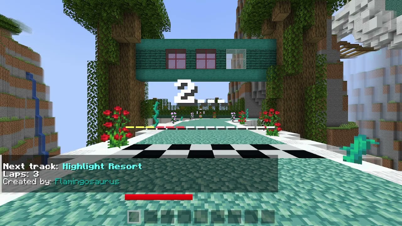 Welcome to the city! - Minecraft Sprint Racer