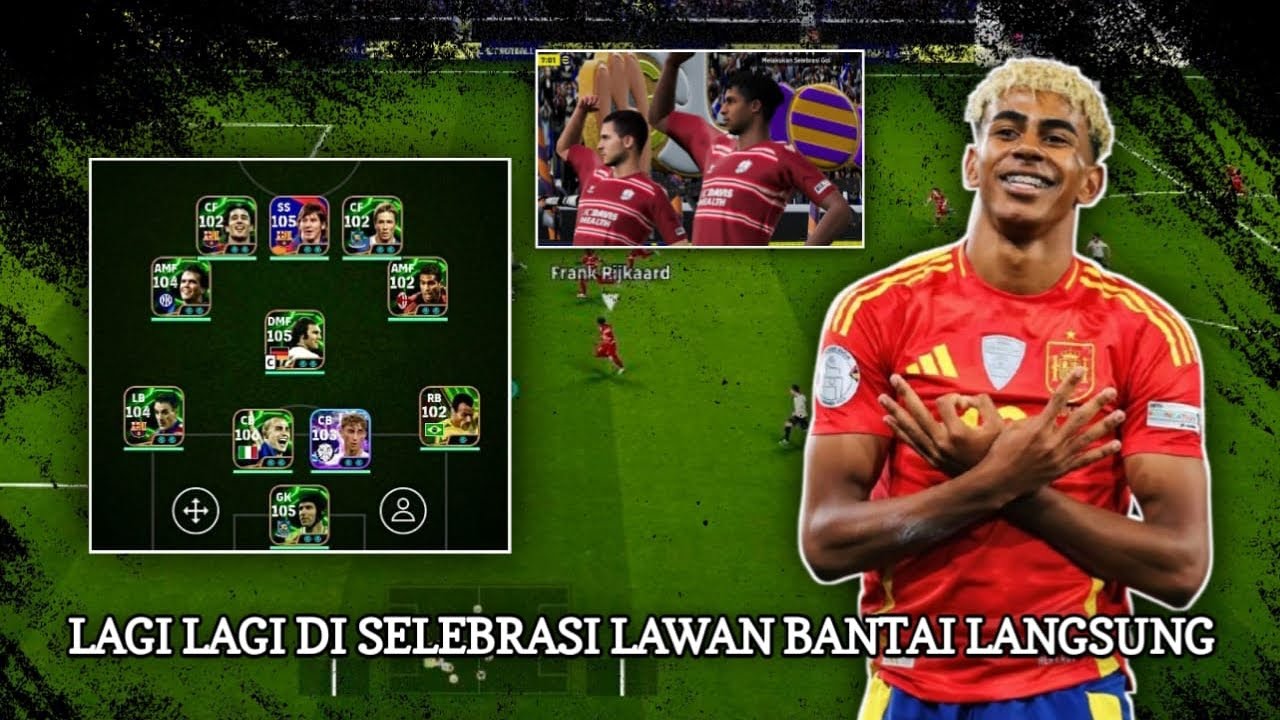 LAGI-LAGI LAWAN SELEBRASI LANGSUNG BANTAI CEPET efootball 2026 mobile 