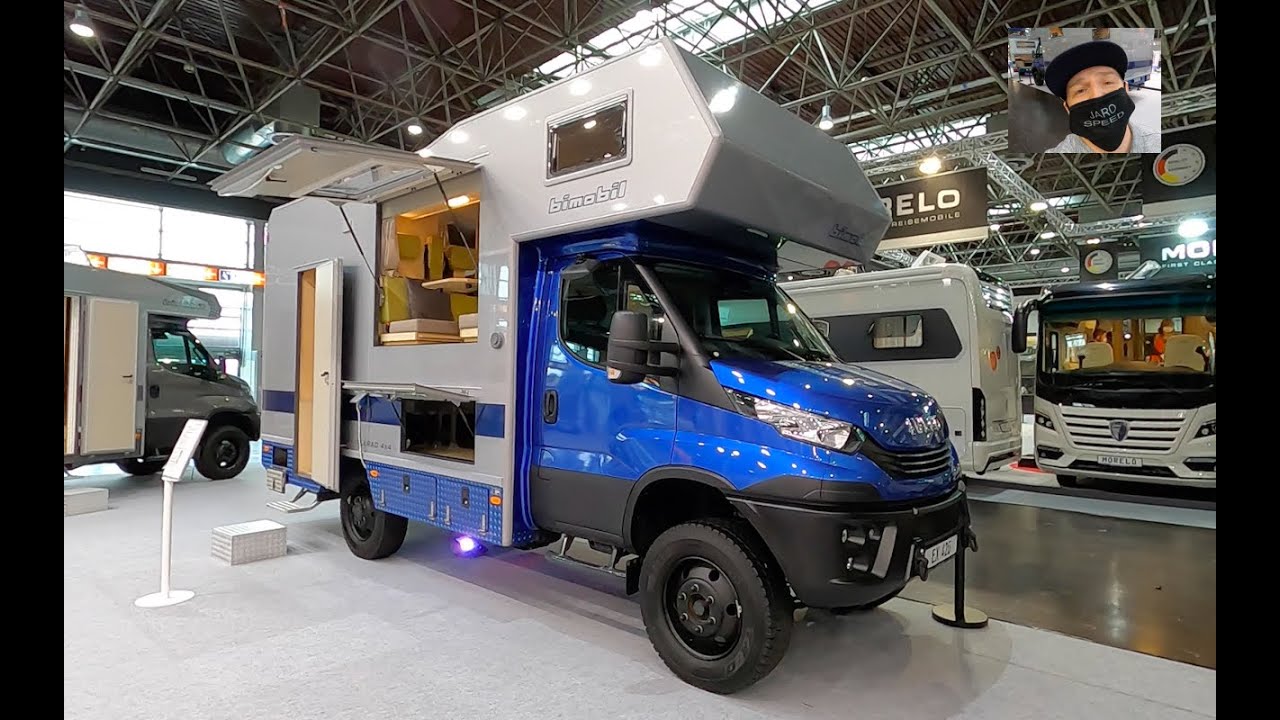 Bimobil EX 420 Allrad 4x4 RV expedition vehicle Camper Motorhome Iveco walkaround + interior  V0082