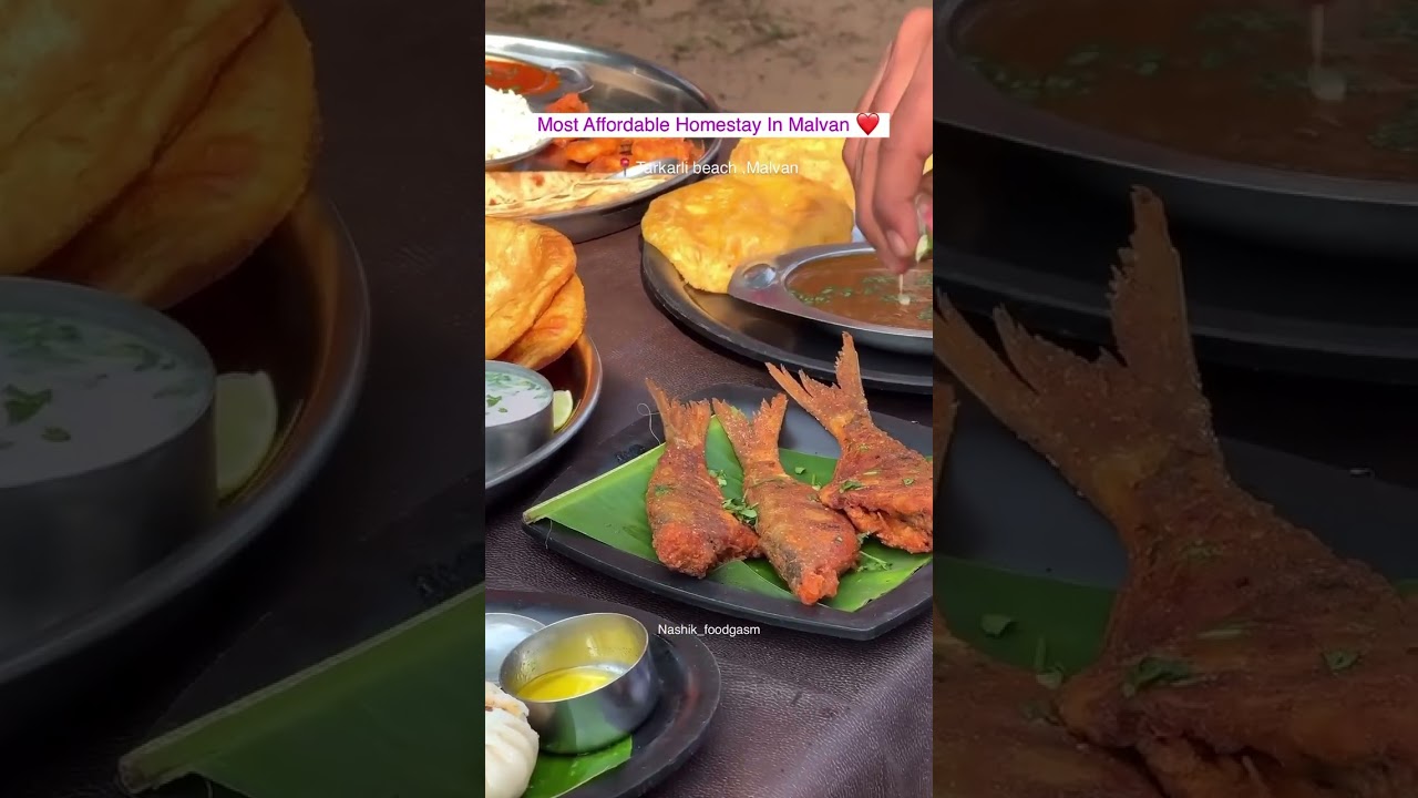 📍Shree Ganesh homestay,Malvan #kokan #kokankar #beach #holiday #food #kokan_diary #marathi #seafood