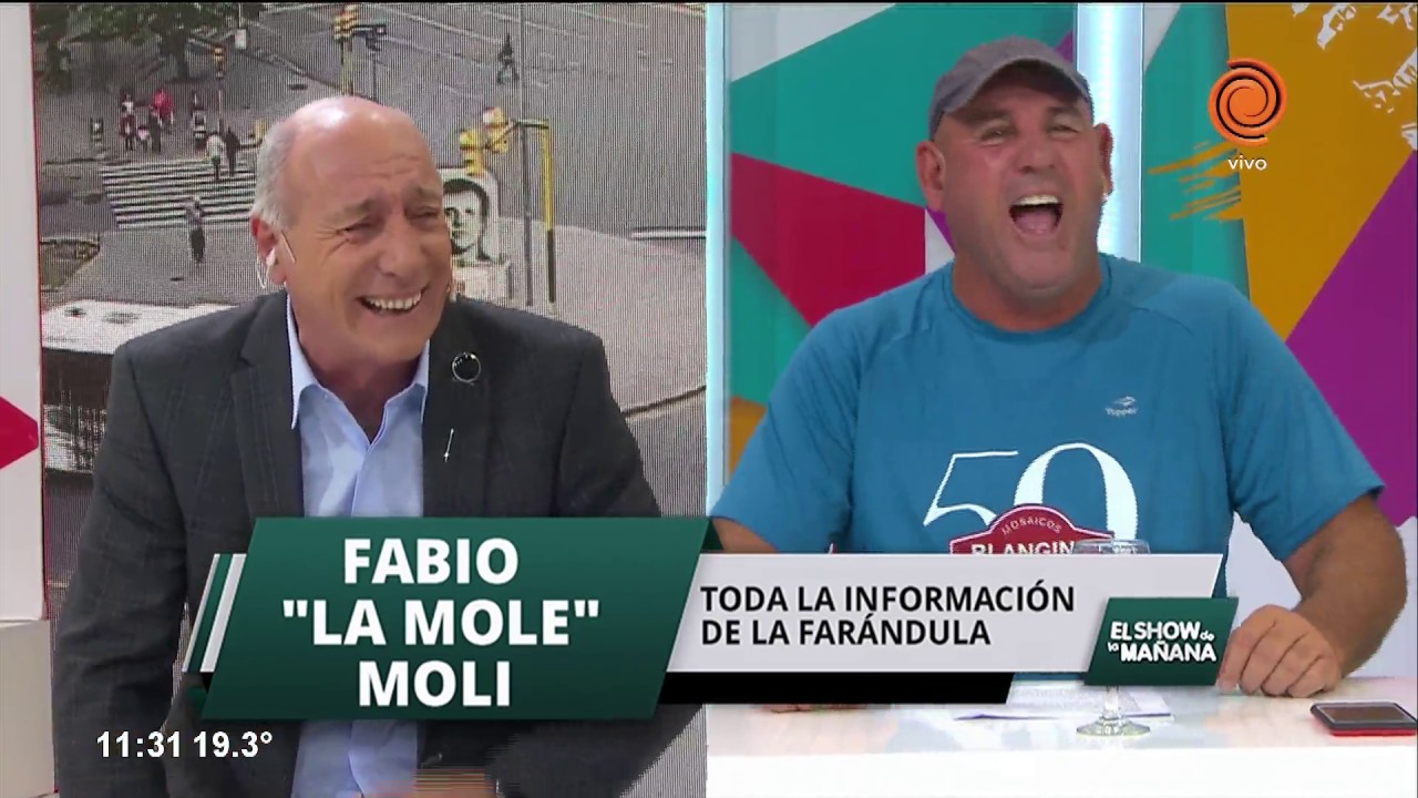 La Mole Moli en El Show de la Mañana