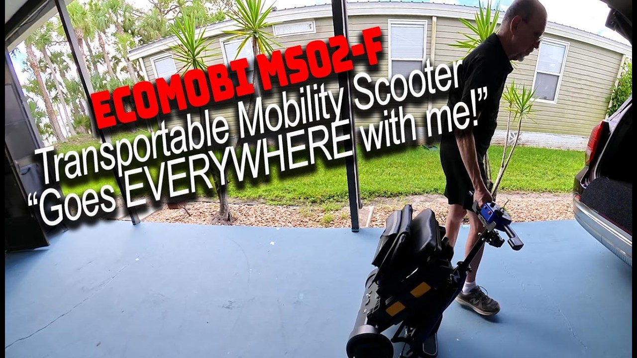 Consider the ECOMOBI MS02-F Foldable Mobility Scooter. I DID!