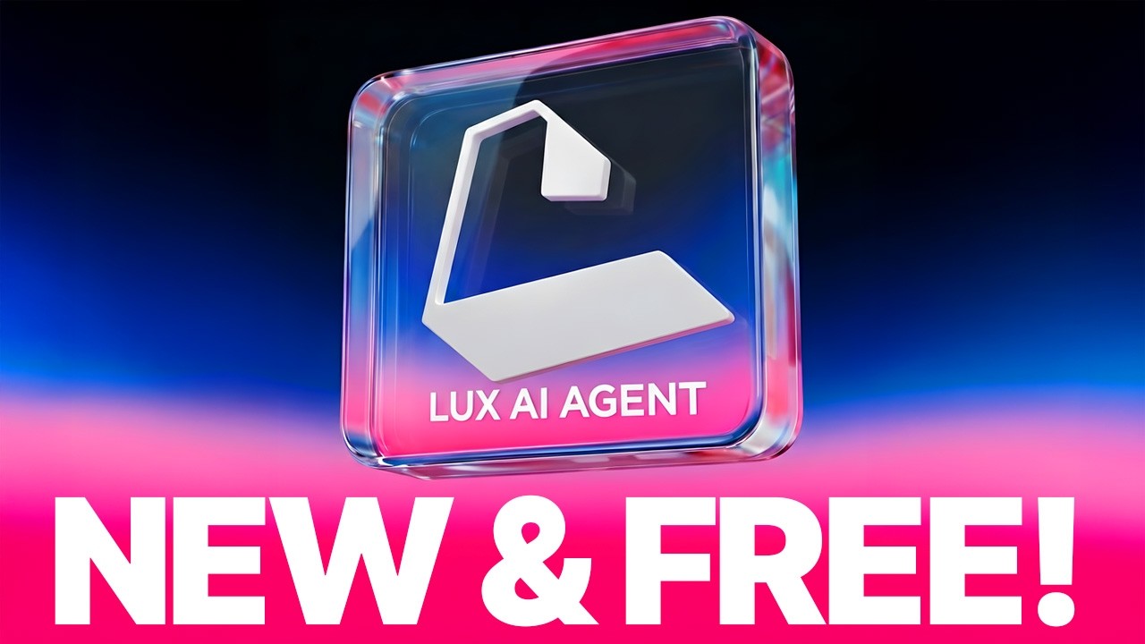 НОВЫЙ LUX Computer Use AI Agent &mdash; это БЕЗУМИЕ (БЕСПЛАТНО!)