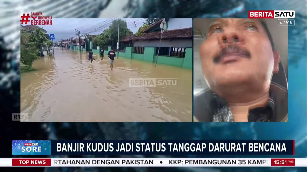 23 Desa Terendam Banjir, Kudus Tetapkan Status Tanggap Darurat Bencana #Beritasatu