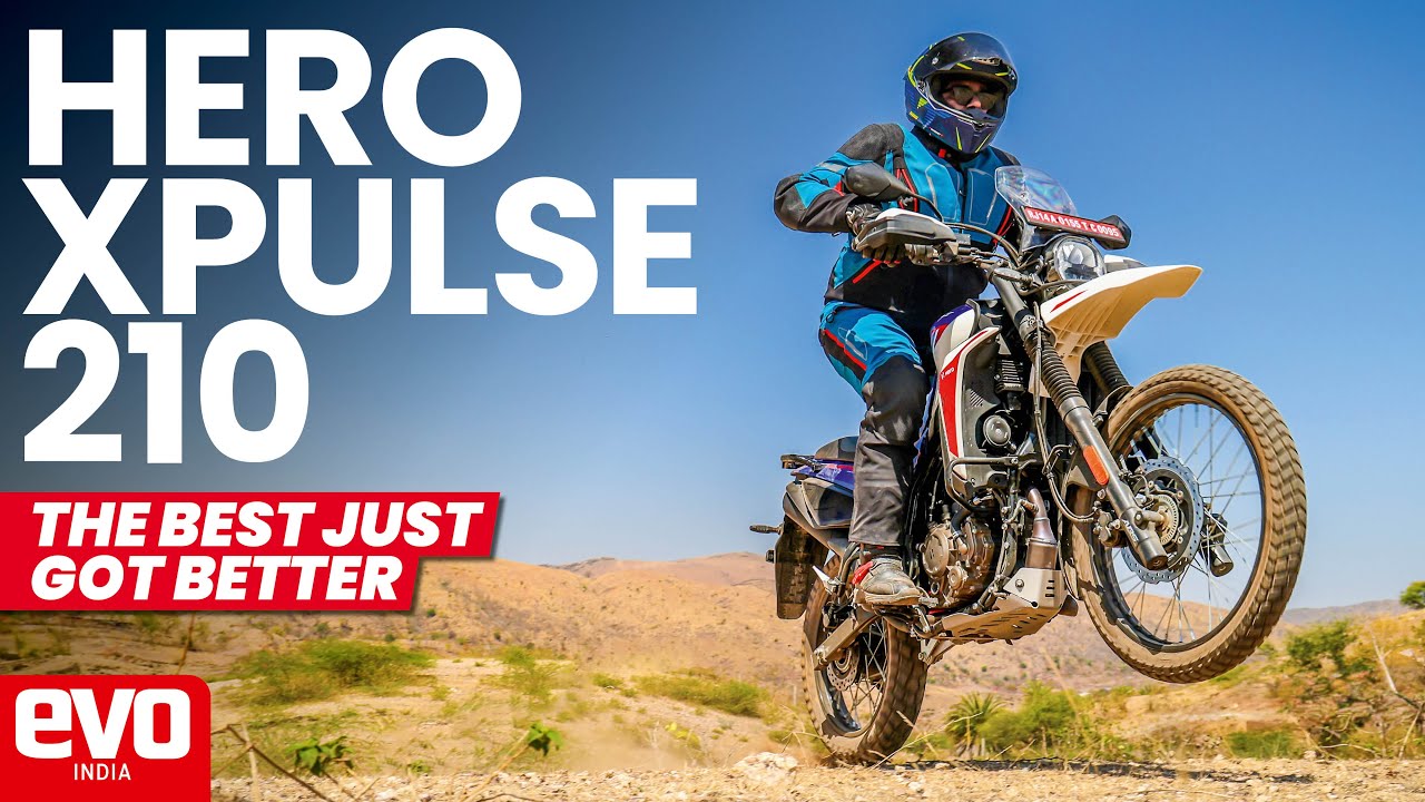 Hero Xpulse 210 first ride review | Better than ever before | evo India