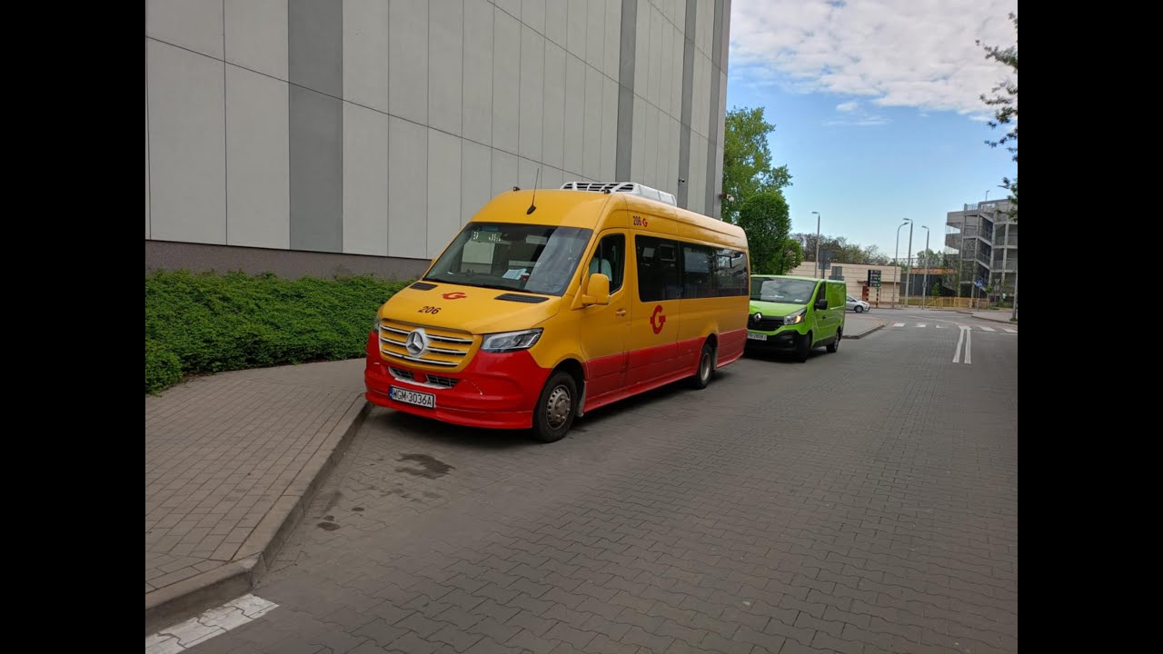 PKS Tarnobrzeg linia 67 k. Błonie PKP, MB Sprinter City 516 / Mercus #206