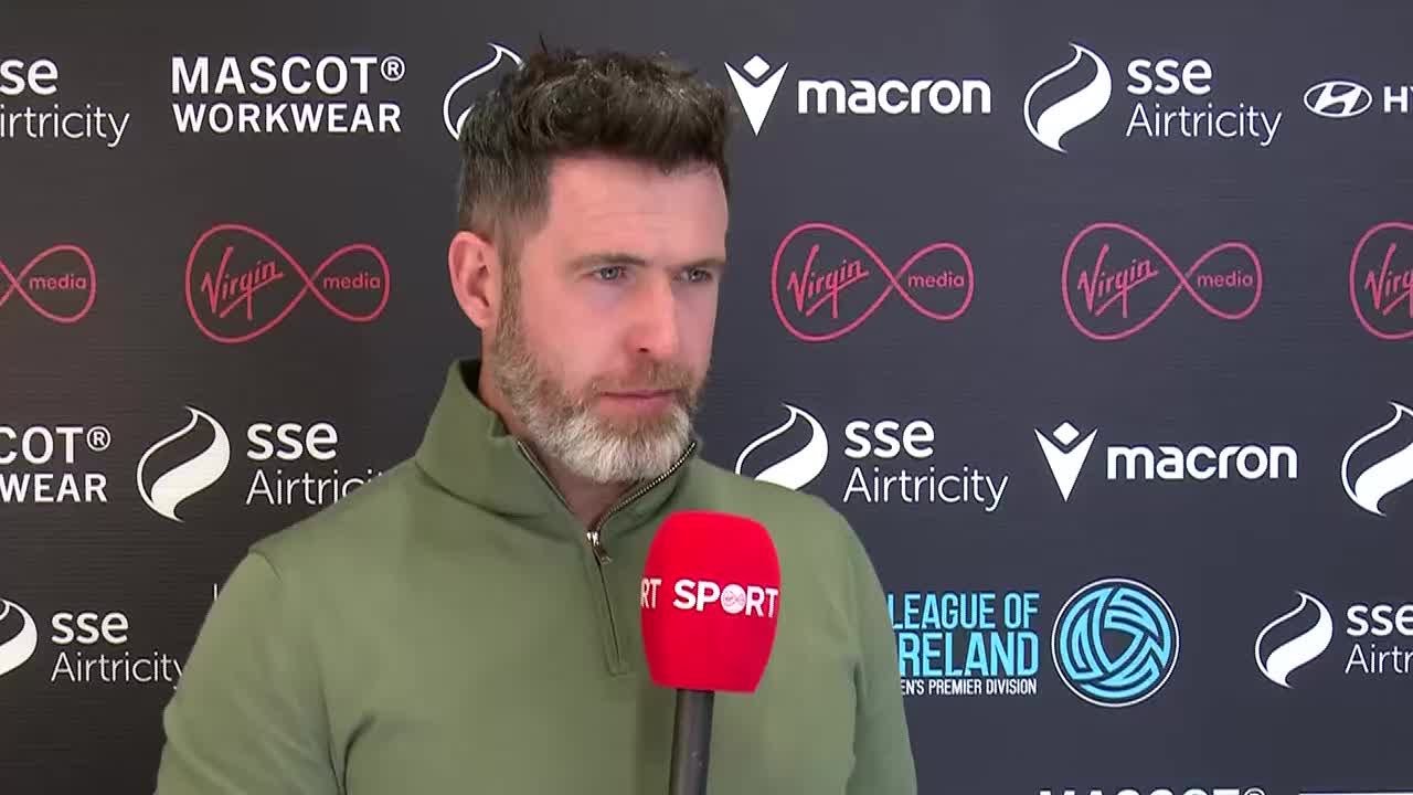 Stephen Bradley after Shamrock Rovers 2-3 Bohemians