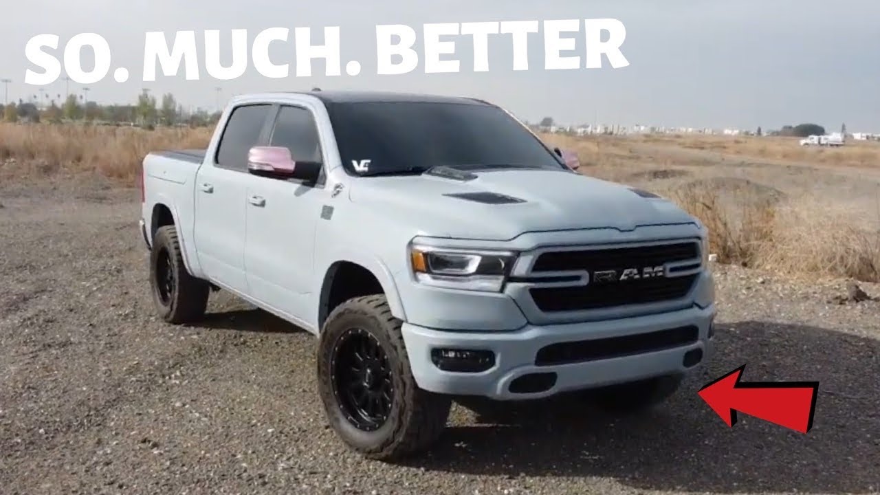 Removing The Air Dam From My 2020 RAM