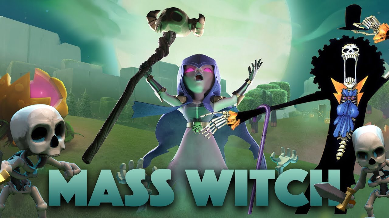 Mass Witch Attack | Strong And Easy 3 Star Strategy For TH9 | Clash Of Clans