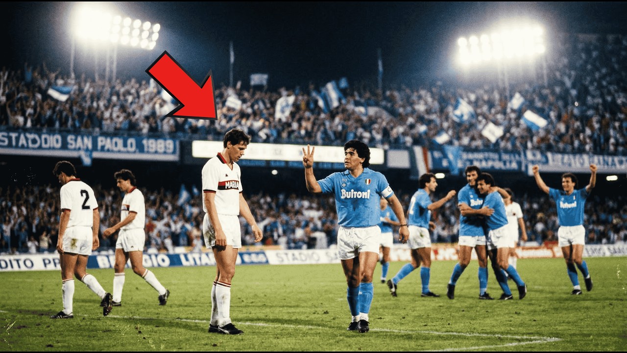 Maradona escuchó que Van Basten lo llamó 