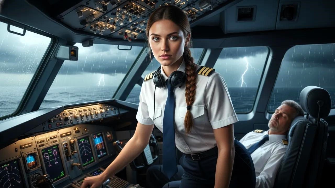 Była tylko pilotką komercyjną — aż F-22 przerwały rutynę po usłyszeniu sygnału 'Ghost Rider'