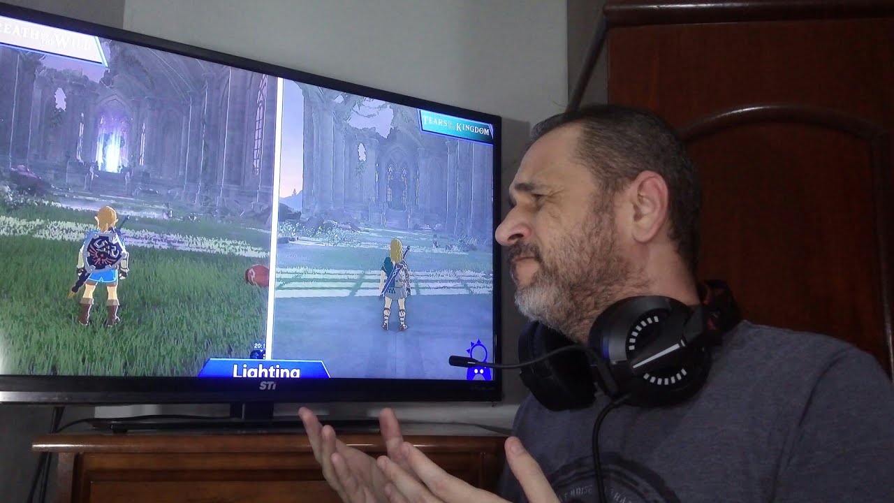 VERGONHA! Zelda antigo mais bonito que o novo Zelda kkkkkk.