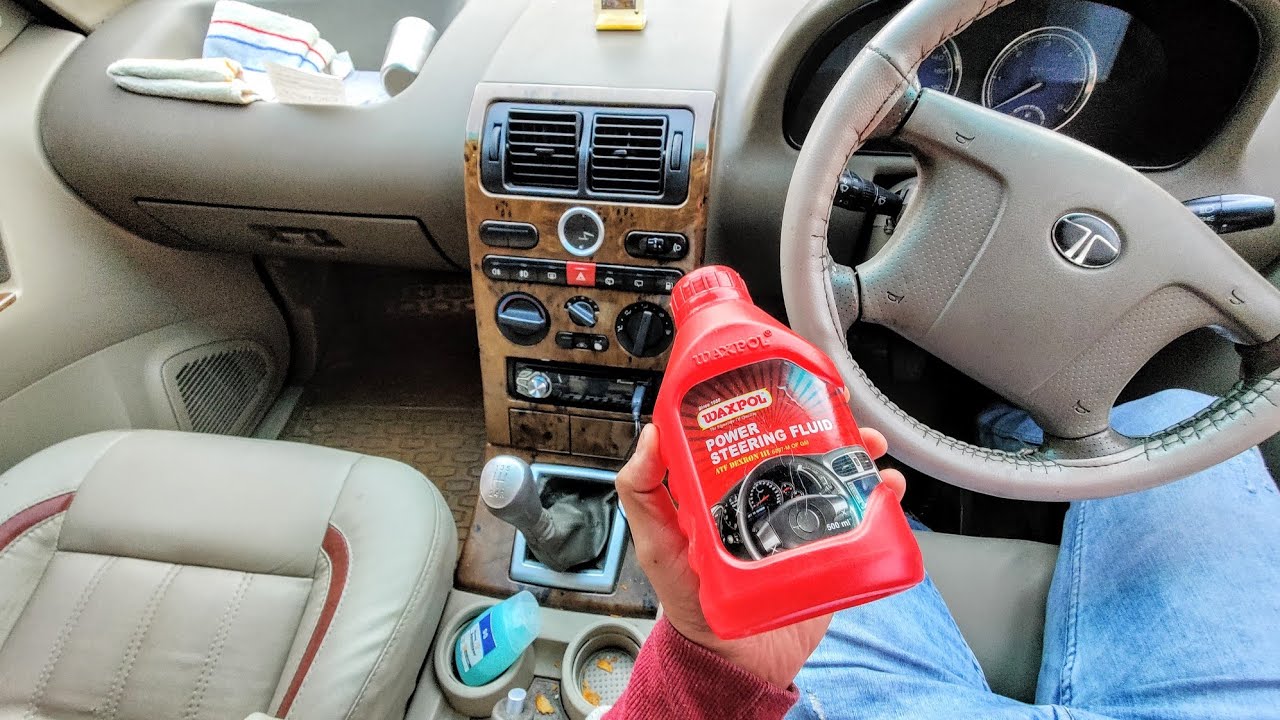 HOW TO CHANGE POWER STEERING FLUID | OIL CHANGE | TATA SAFARI DICOR