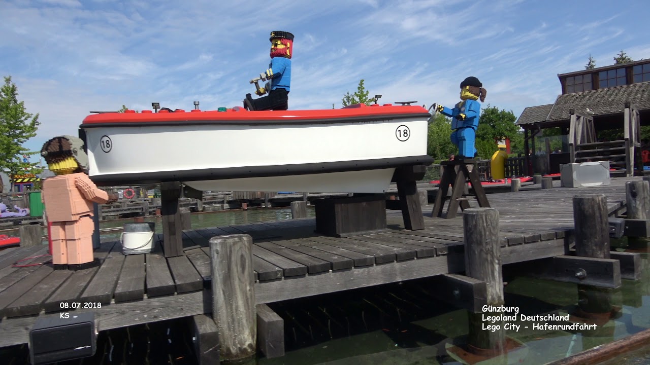 Hafenrundfahrt - Lego City - Legoland Deutschland - Günzburg