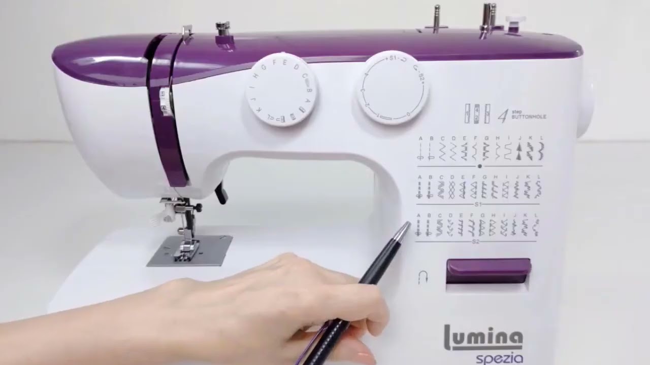 Unboxing de la máquina de coser Lumina Spezia 2021