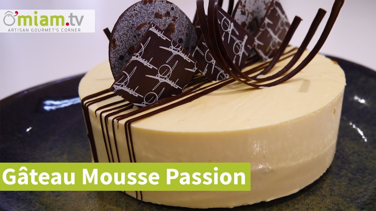 La Recette du Gâteau Mousse Passion - Didier Smeets