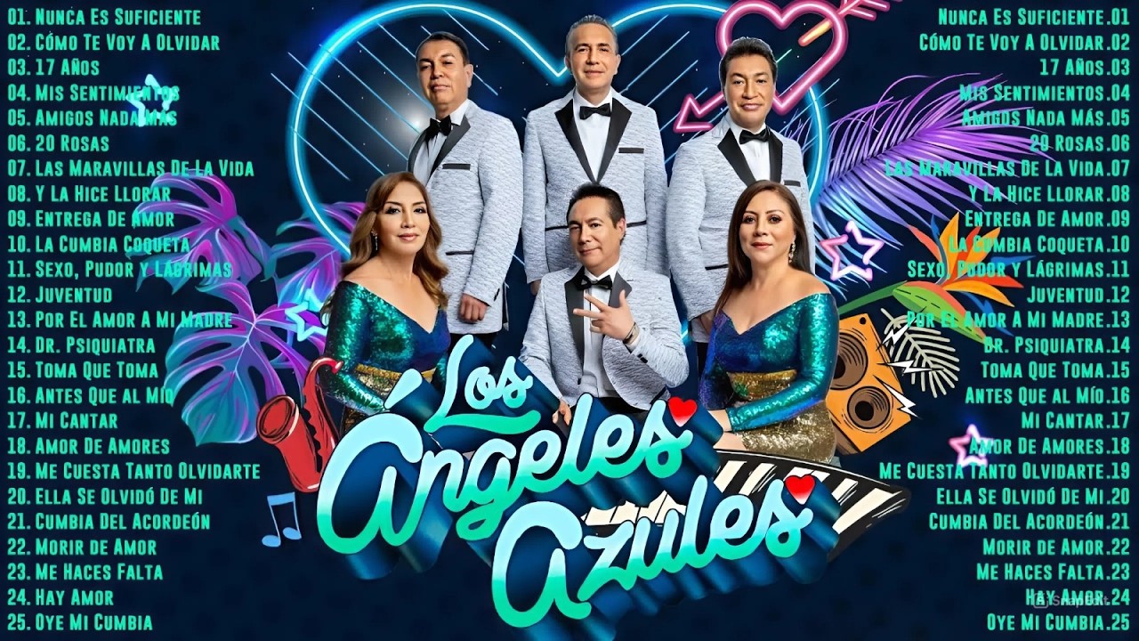Los Angeles Azules Mix 2026 | Mejores Exitos Cumbia Viejitas Nuevo | Cumbias Para Bailar