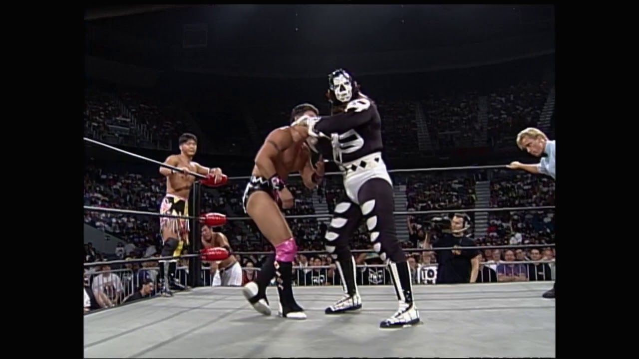 4.6.98: Lucha - Puro Six Man Tag Team Match