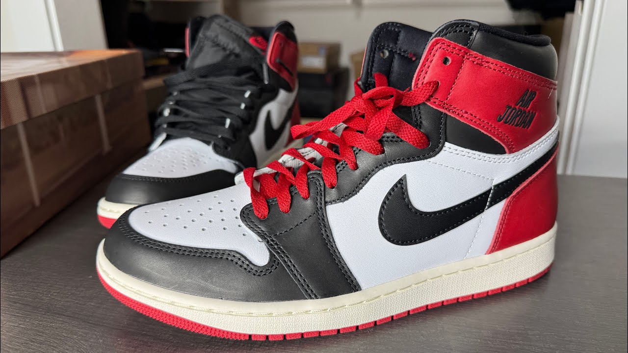Dont Miss Out! Air Jordan 1 Black Toe Reimagined On Feet Review