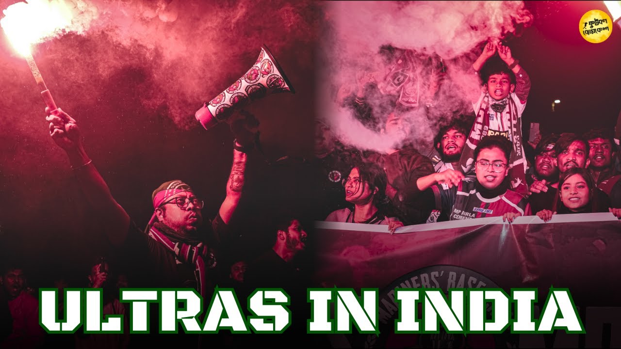 Indian Football Ultras On Fire | Mariners' Corteo Mohun Bagan ft. @MarinersBaseCamp