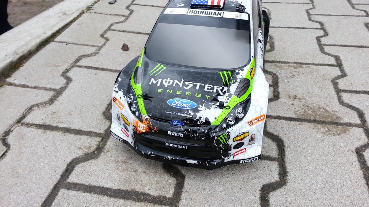 HPI WR8 KEN BLOCK Flux Rally Car. My first run HD