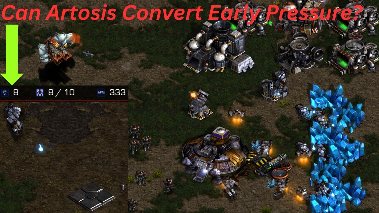Artosis выступает против ASL Pro, используя схему 8-Rax.