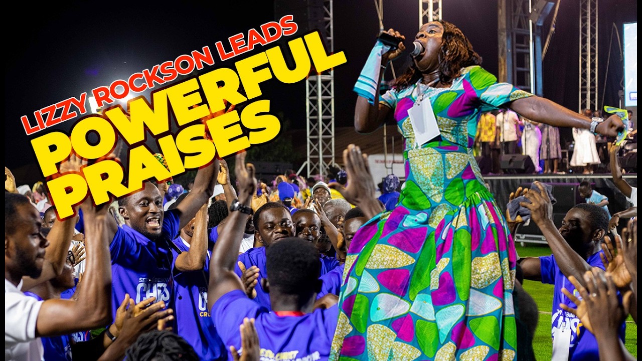 Watch this Powerful Praises from Lizzy Rockson  at the Sefwi Bekwai for Christ Crusade