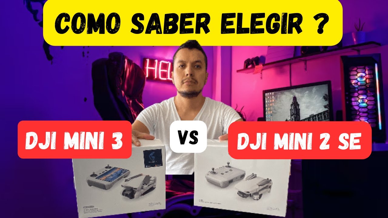 COMPARANDO DJI MINI 2 SE vs DJI MINI 3 | Review 