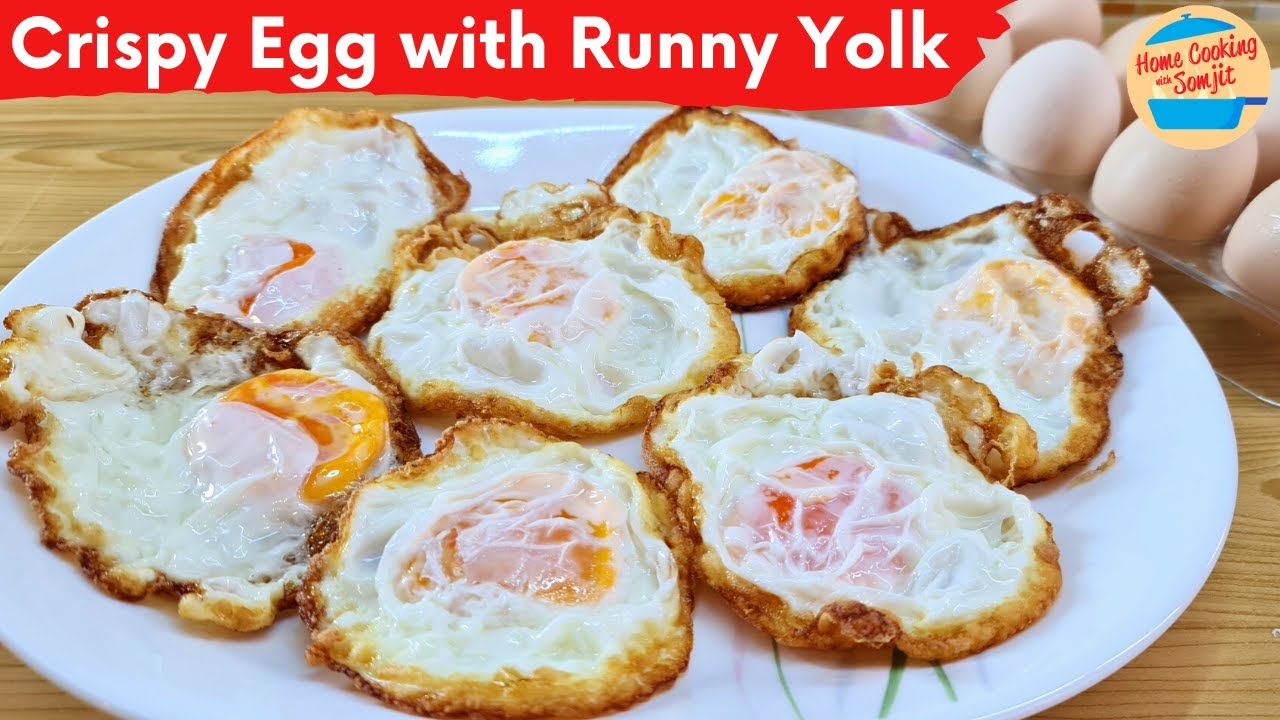Thai-style Deep Fried Egg with Runny Yolk