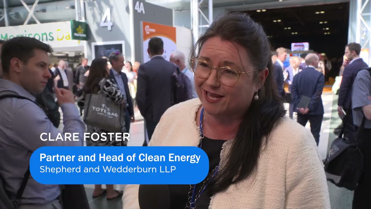 Clare Foster, Partner and Head of Clean Energy, Shepherd and Wedderburn LLP at All-Energy