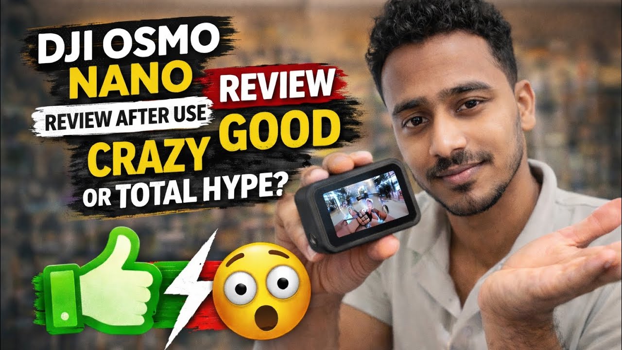 Crazy Good or Total Hype? DJI Osmo Nano Honest Review After Real Use!