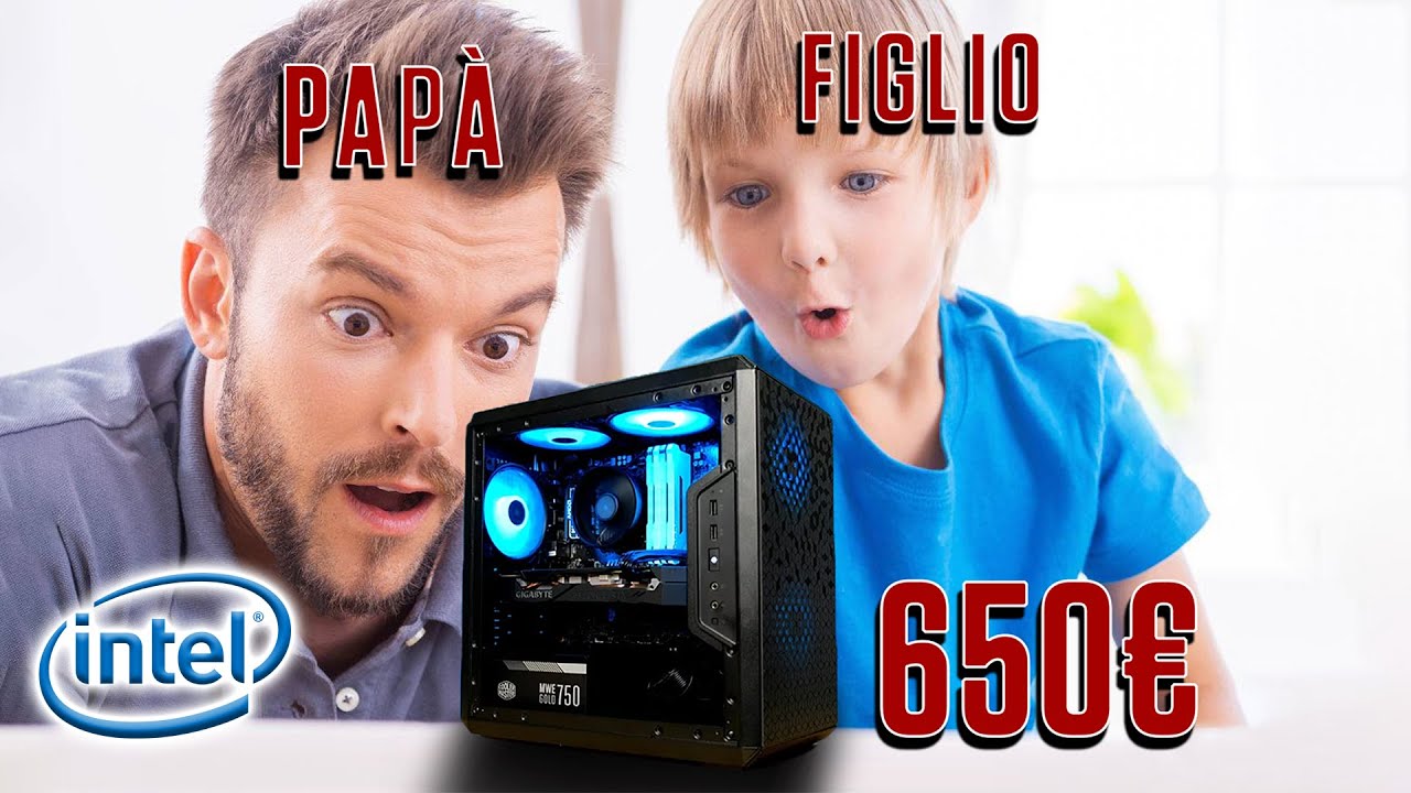 ECCO IL PC PER TUO FIGLIO - 650&euro; IN FULL HD con INTEL