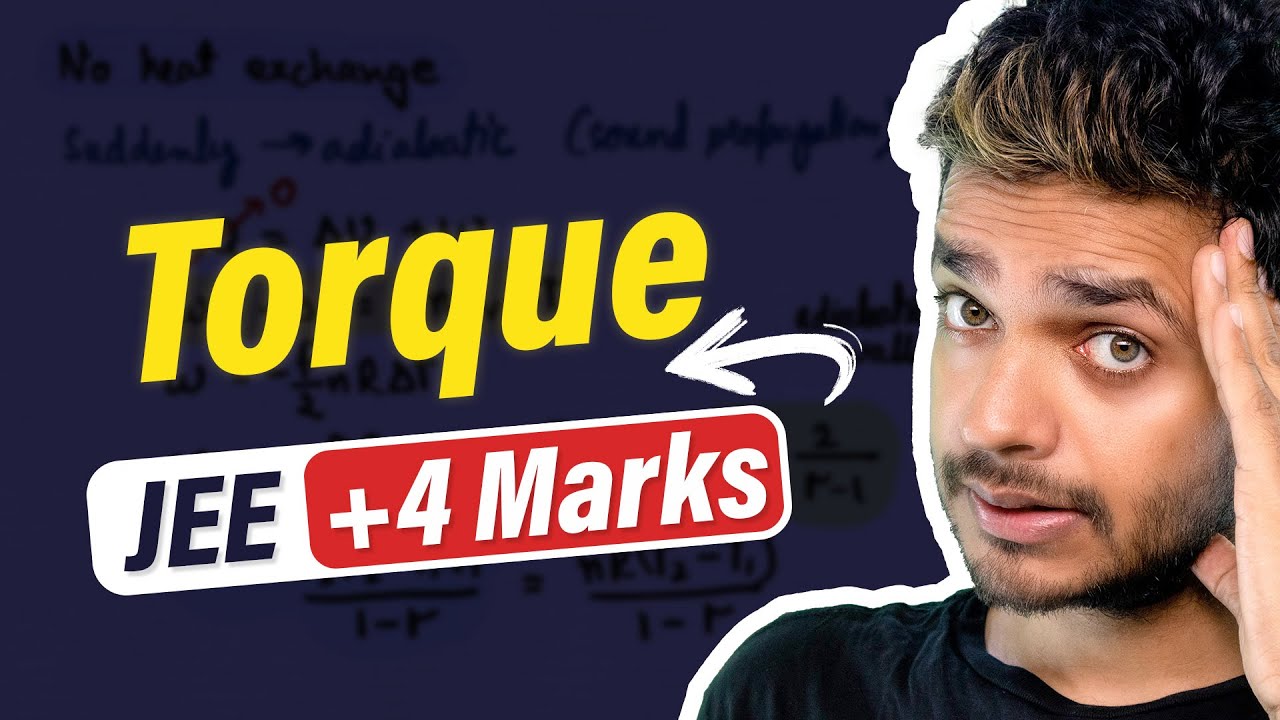 Torque with PYQs #jee #neet Vikrant Kirar