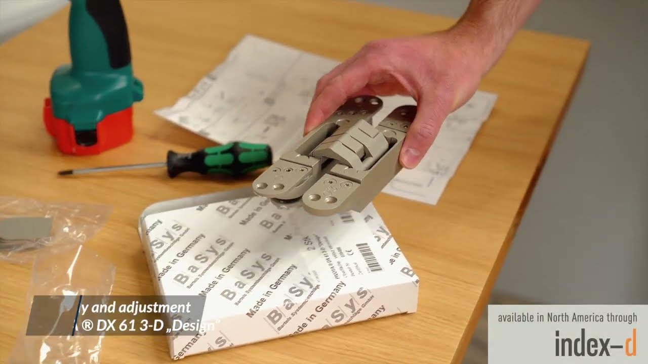 BaSys Pivota Concealed Hinge Installation & Adjustment