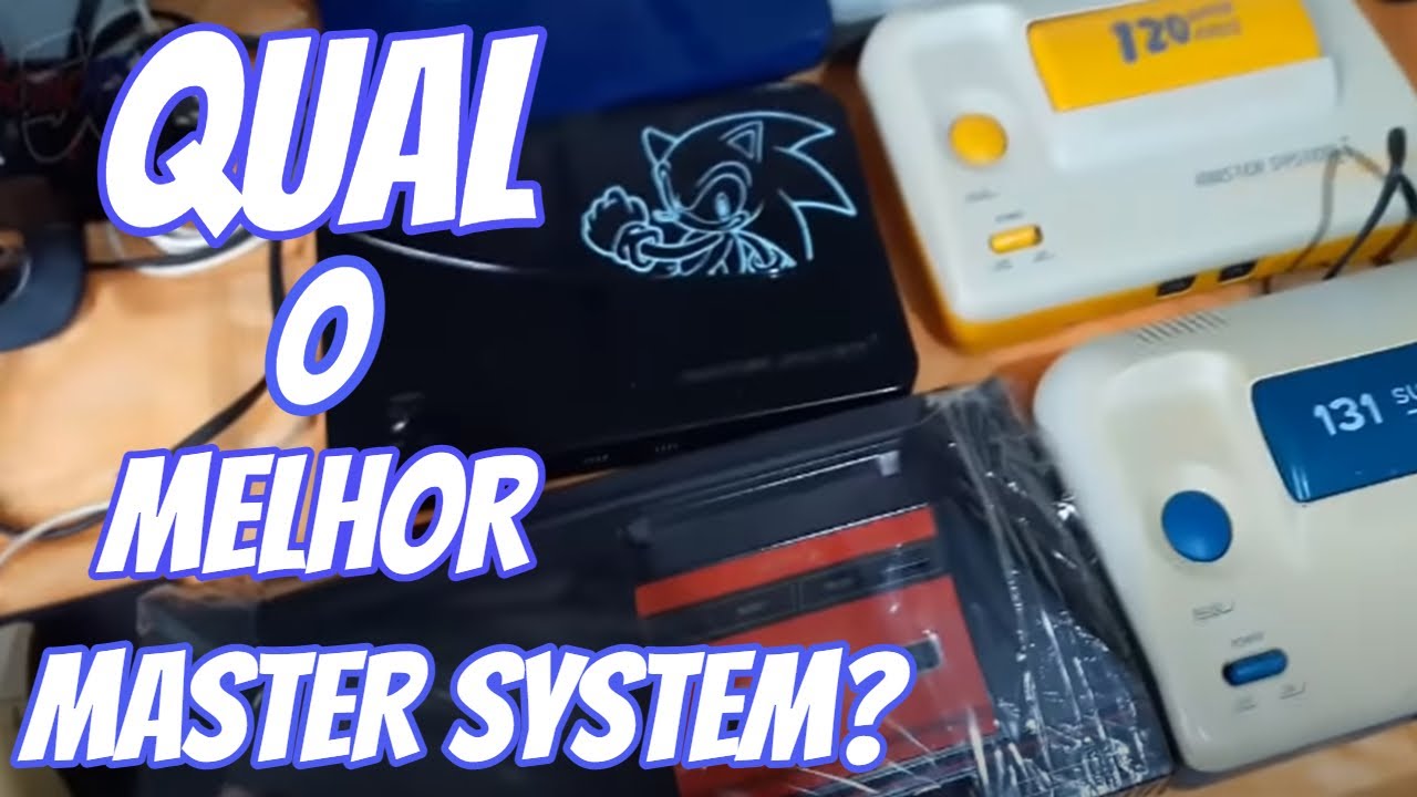 Qual é o Melhor Master System Pra Você?