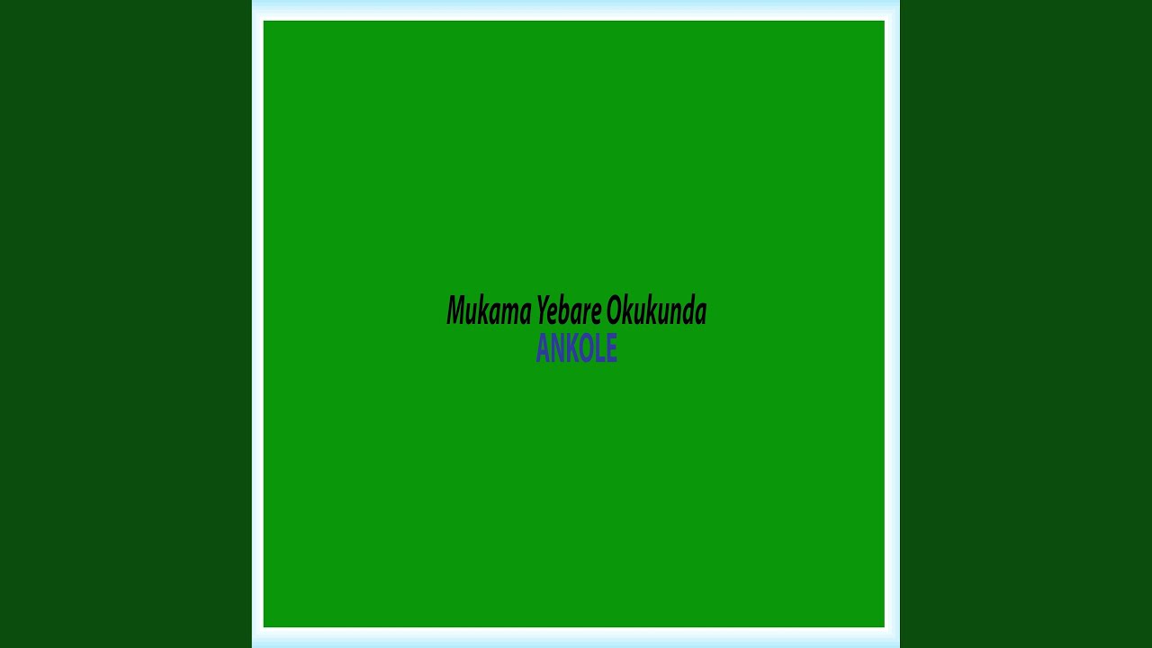 Mukama Yebare Okukunda