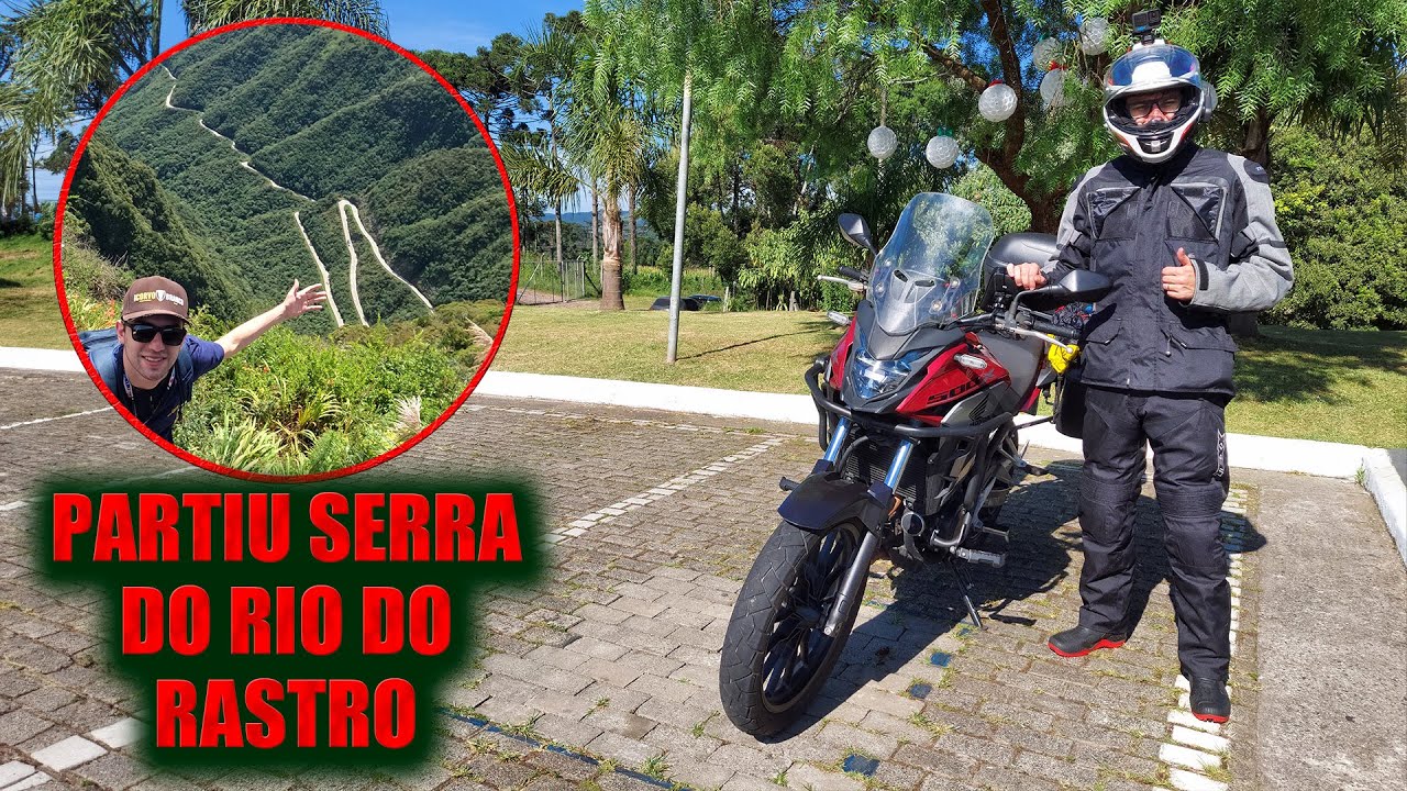 INÍCIO DA EXPEDIÇÃO SERRA DO RIO DO RASTRO E SERRA DO CORVO BRANCO 2024 DE CB 500X