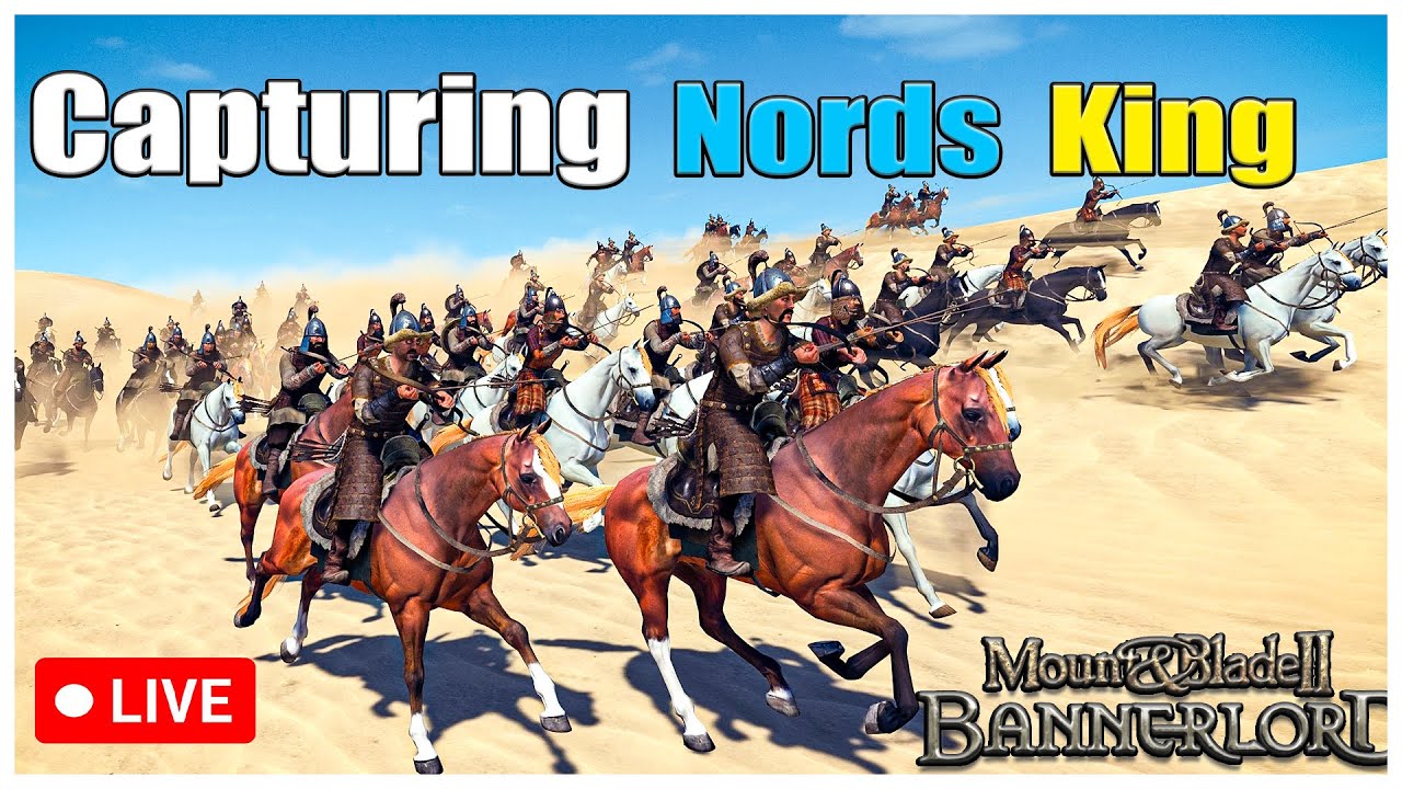 Capturing Nords King 😱 | Mount And Blade Warsail | HINDI Live-6