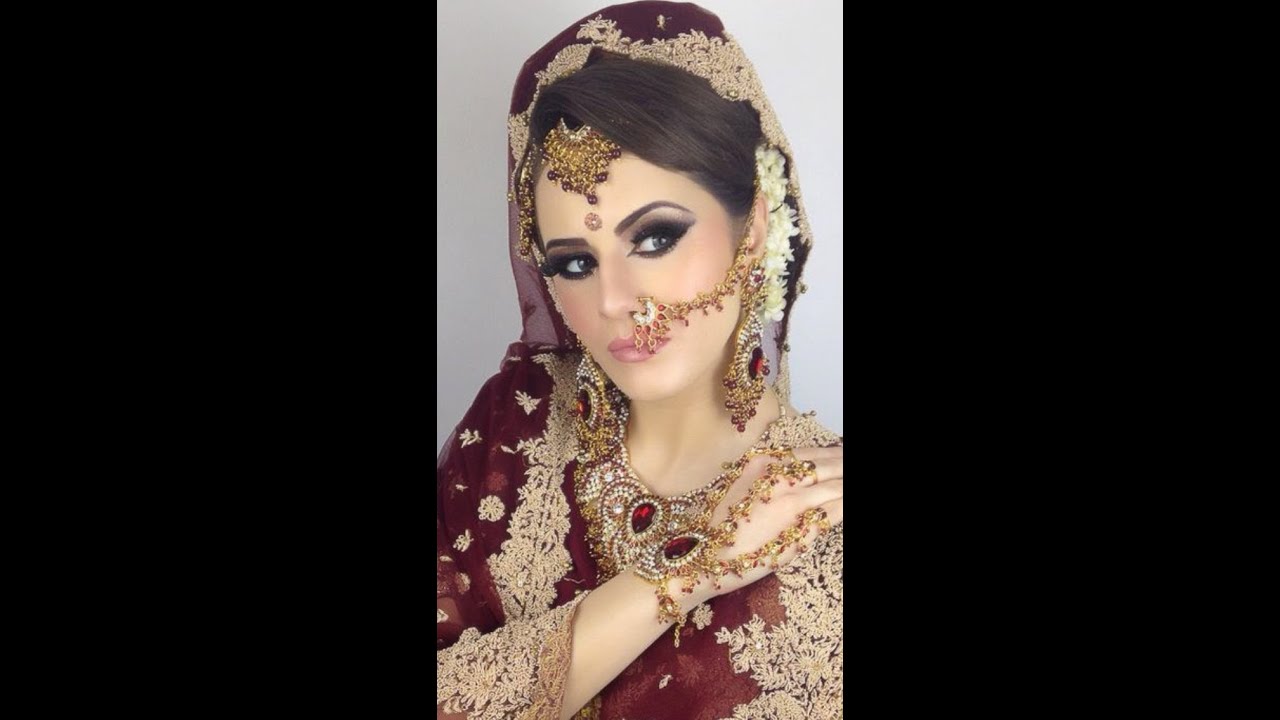 Asian Walima Bridal makeup tutorial traditional