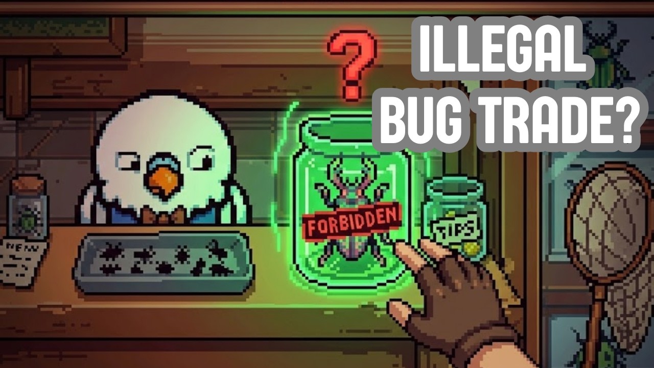 The Dark Secret of Budgie's Bug Shop