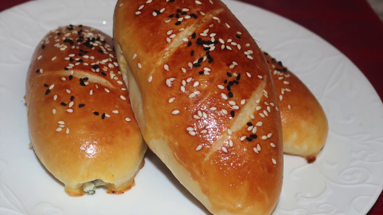 نان پنیری برای صبحانه بسیار نرم وخوشمزه /Breakfast a fluffy cheese delicious bread