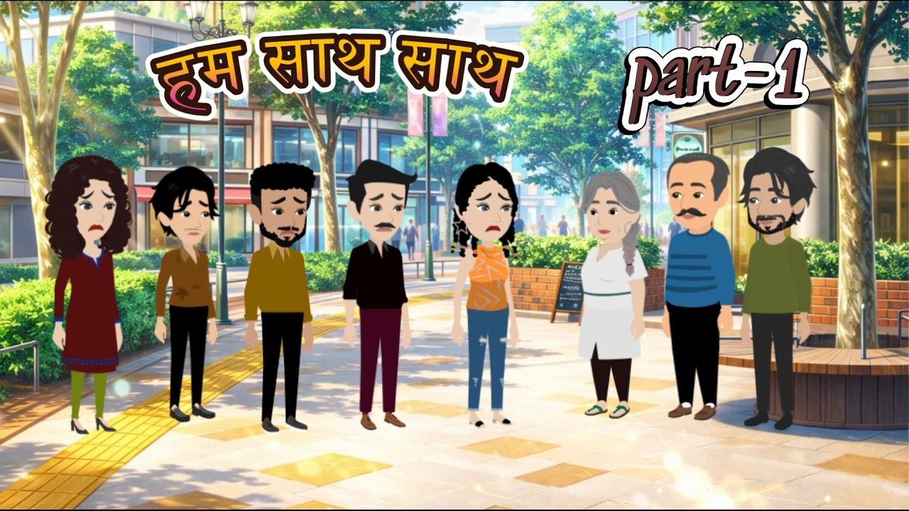 हम साथ साथ - Part 1 |  Hum Saath Saath | Love Story | Bedtime Stories | Cartoons | Sad story