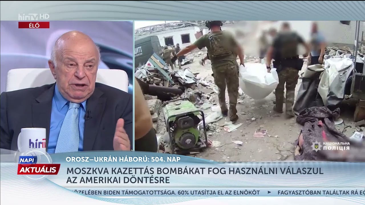 Napi aktu&aacute;lis &ndash; N&oacute;gr&aacute;di Gy&ouml;rgy (2023-07-12) - H&Iacute;R TV