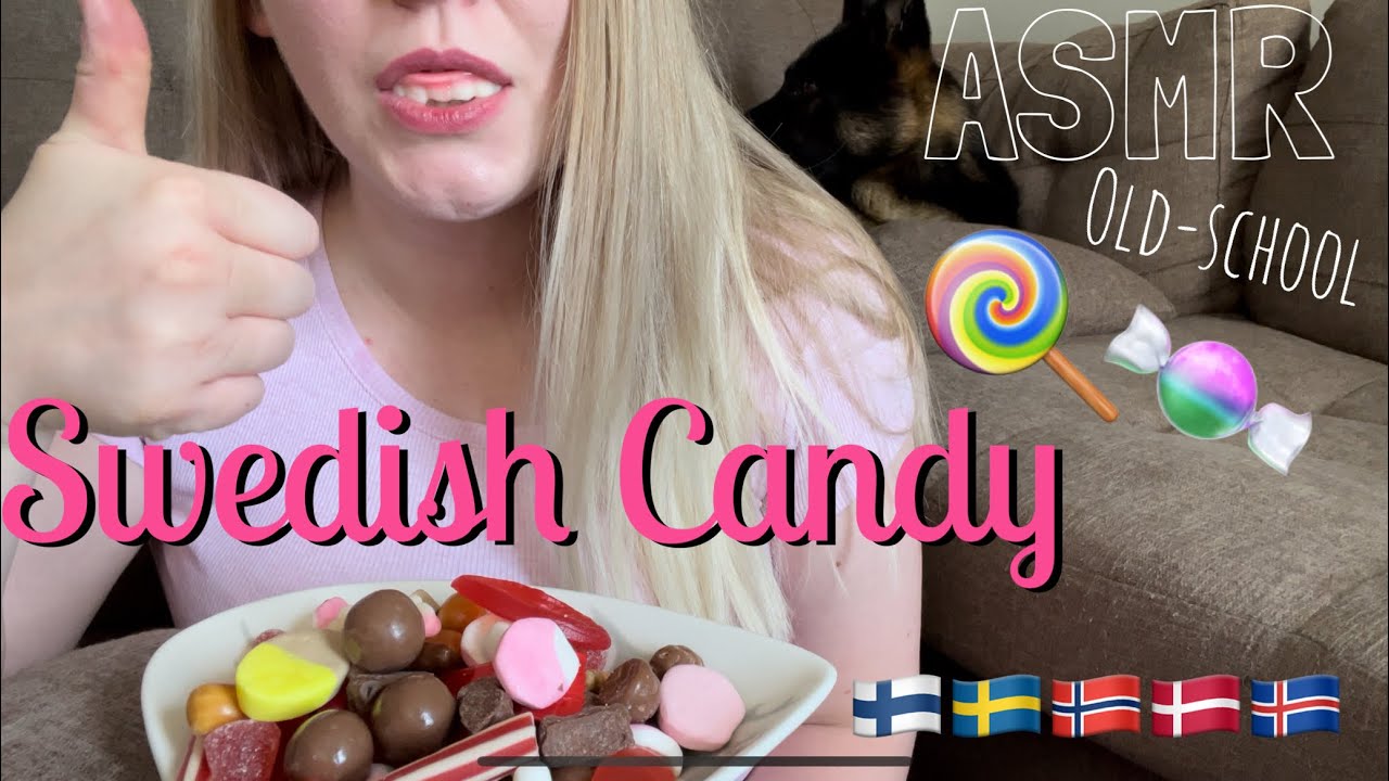 SWEDISH CANDY 🍭🇸🇪🍬🇫🇮 ~ ASMR MUKBANG Manhattan NYC