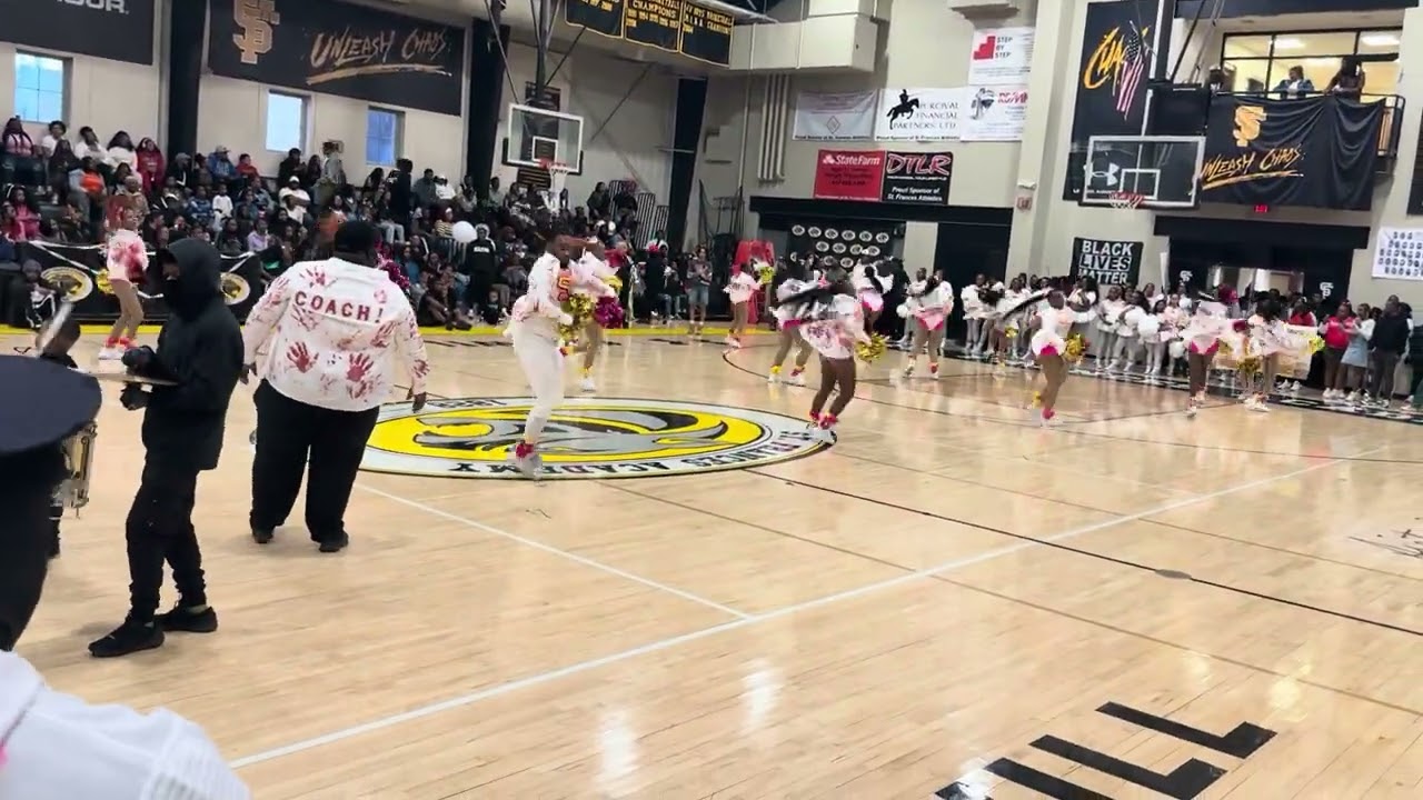 Citywide Goldstars perform At March Madness Halftime Showcase 