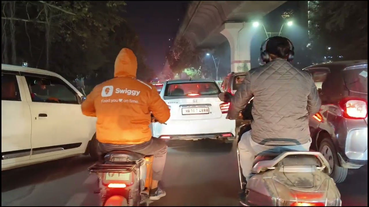 No Music, No Talk | Sirf Night Ride Ka Sukoon💫😊